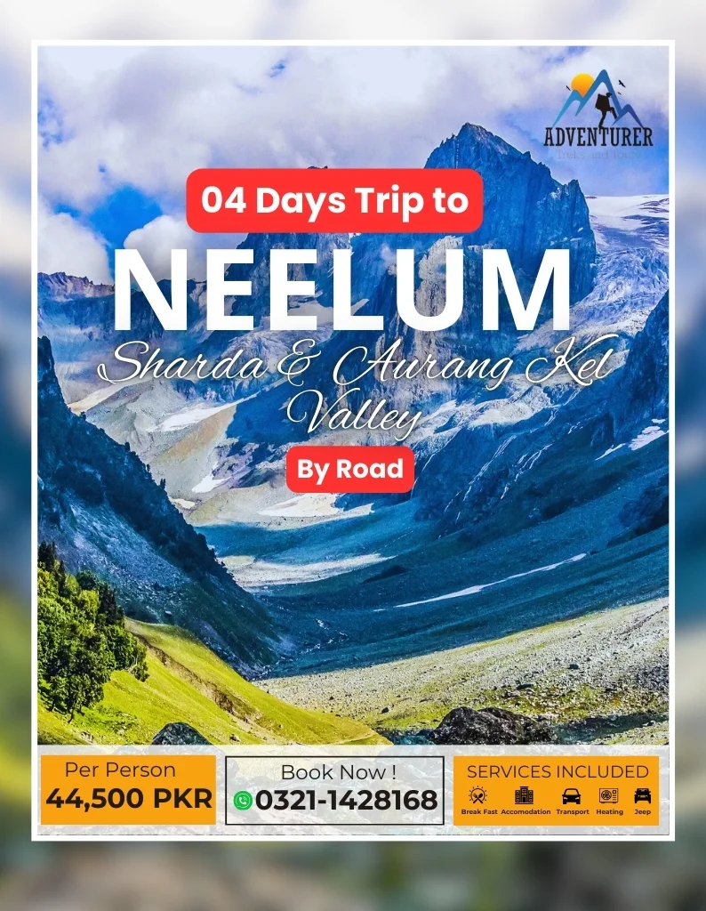 Neelum 4 Days Tour Package