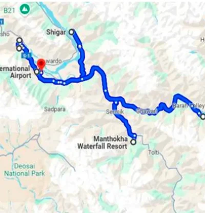 Map-Skardu